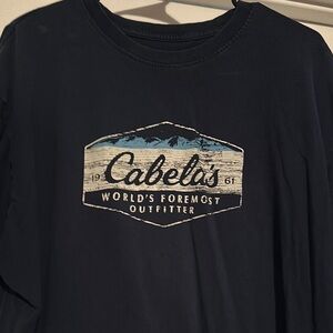 Cabela's Black Men's Shirt